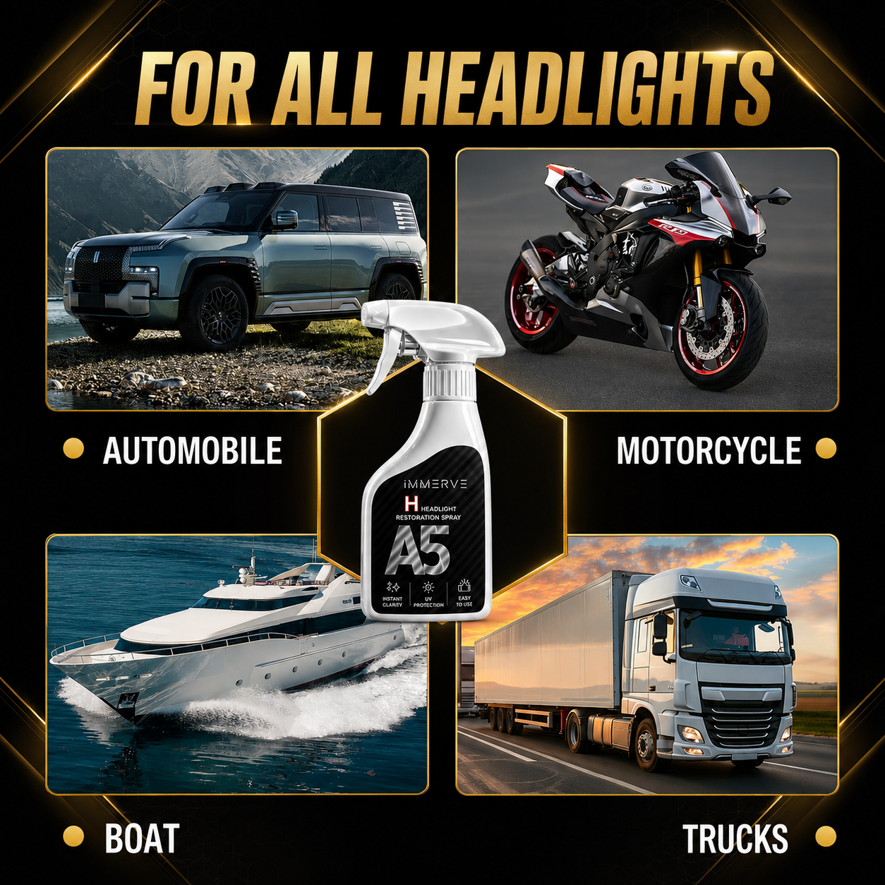 LAST DAY SALE 50% OFF🔥Professional Headlight Restoration Pro Kit