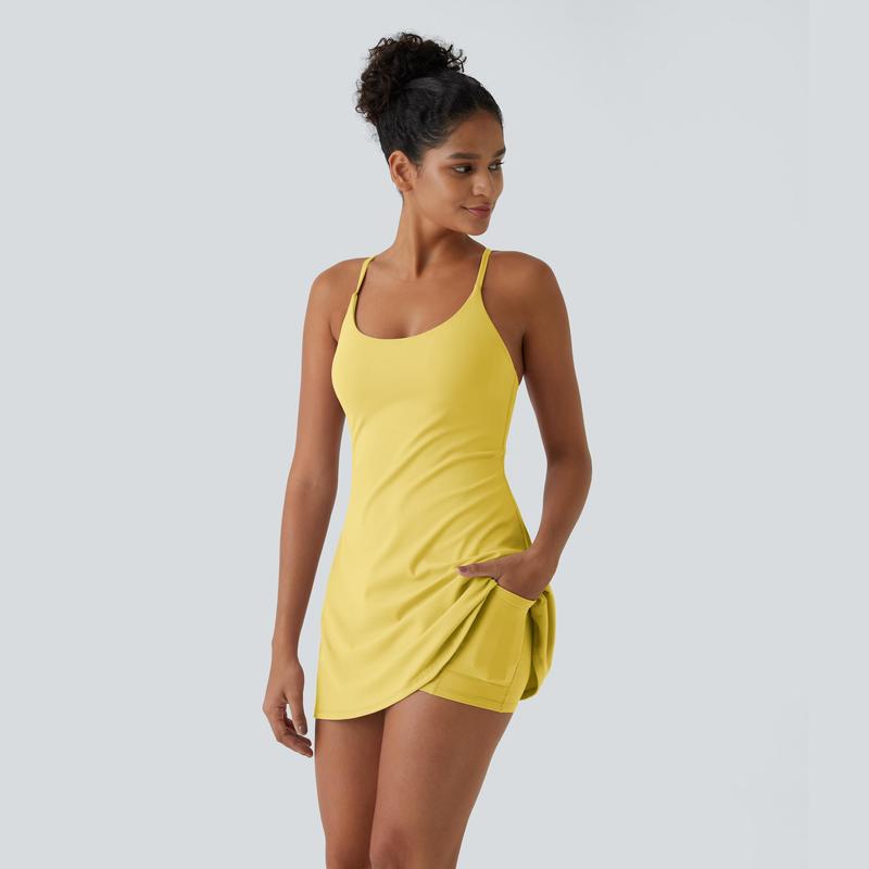 PlushFlex™ Backless Active Dress