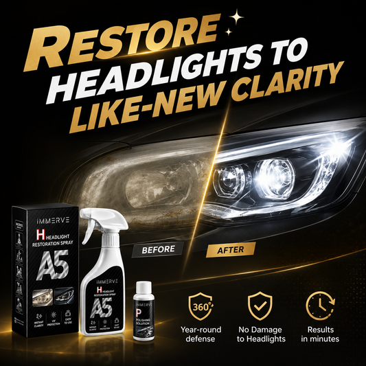 LAST DAY SALE 50% OFF🔥Professional Headlight Restoration Pro Kit
