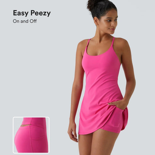 PlushFlex™ Backless Active Dress