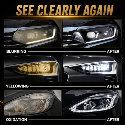 LAST DAY SALE 50% OFF🔥Professional Headlight Restoration Pro Kit