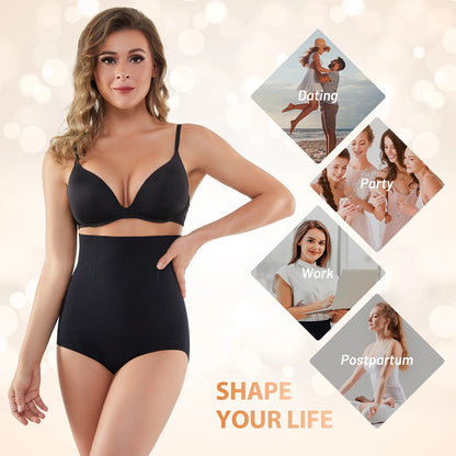 High Waist Tummy Control Shapewear Panties