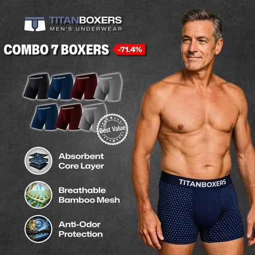 ShieldFlex™ Leak-Lock Bamboo Briefs