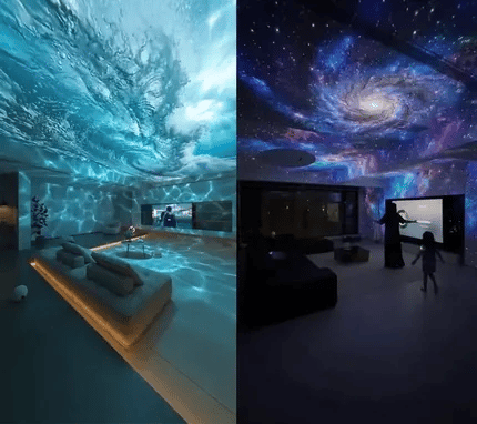 AuraWave™ 5D Motion Light Projector