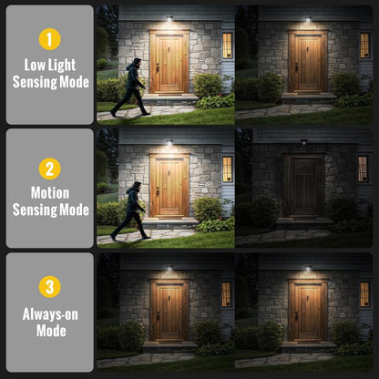 Solar Clip Lights with Motion Sensor