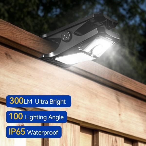 Solar Clip Lights with Motion Sensor