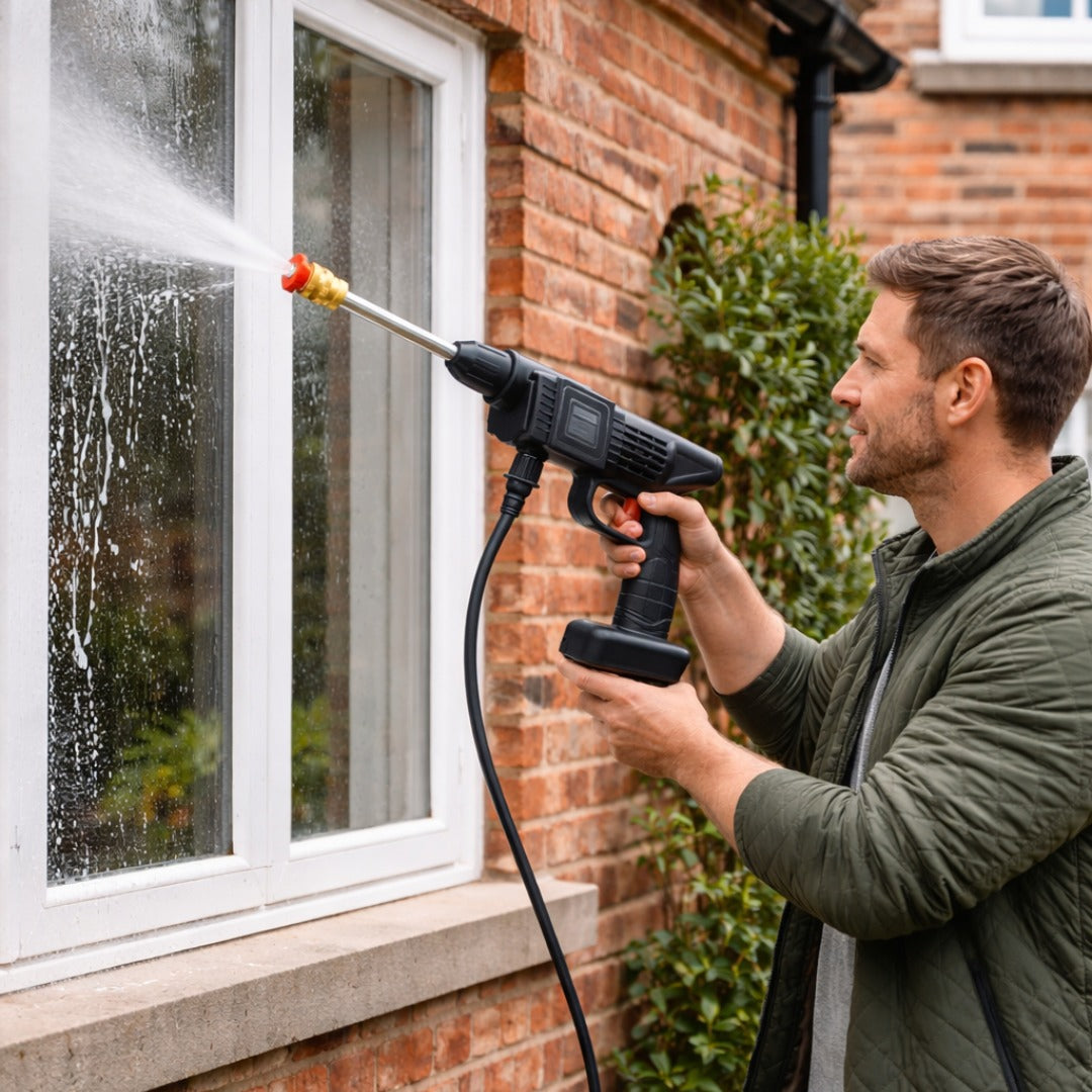 FlowJet Pro™ Bucket-Powered Cordless Washer