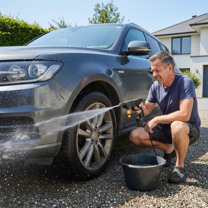 FlowJet Pro™ Bucket-Powered Cordless Washer