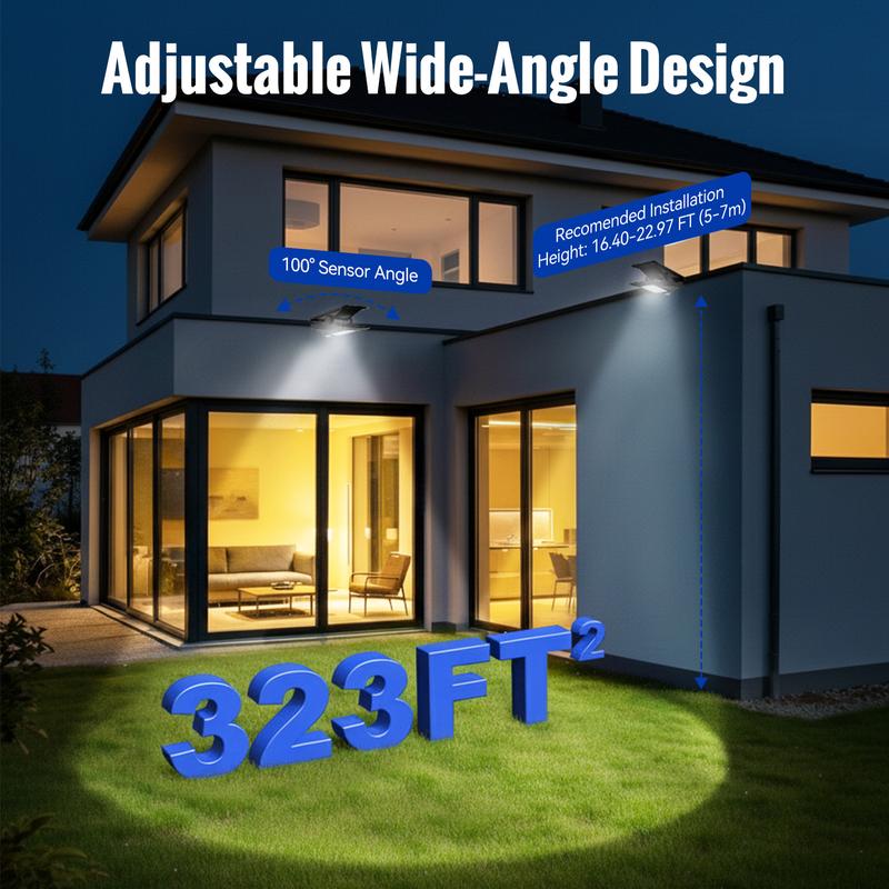 Solar Clip Lights with Motion Sensor