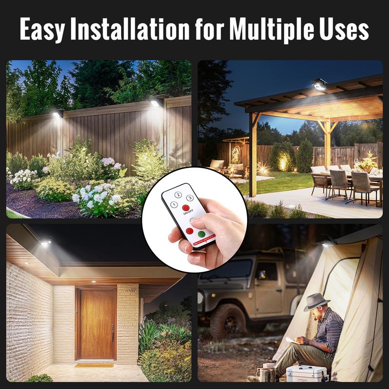 Solar Clip Lights with Motion Sensor
