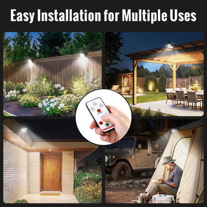 Solar Clip Lights with Motion Sensor