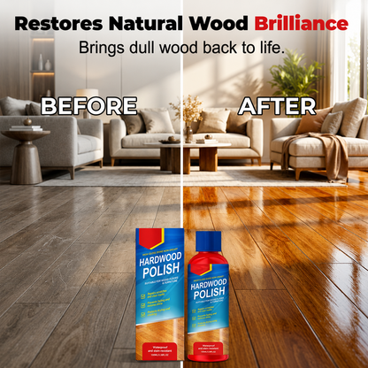 🔥 LAST DAY 60% OFF 🔥 High-Gloss Shine Wood Floor Polish - Restore & Protect Your Wood Floors