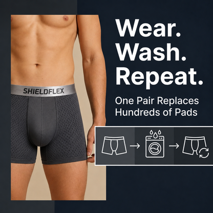 ShieldFlex™ 360° Dry-Lock Boxer Briefs