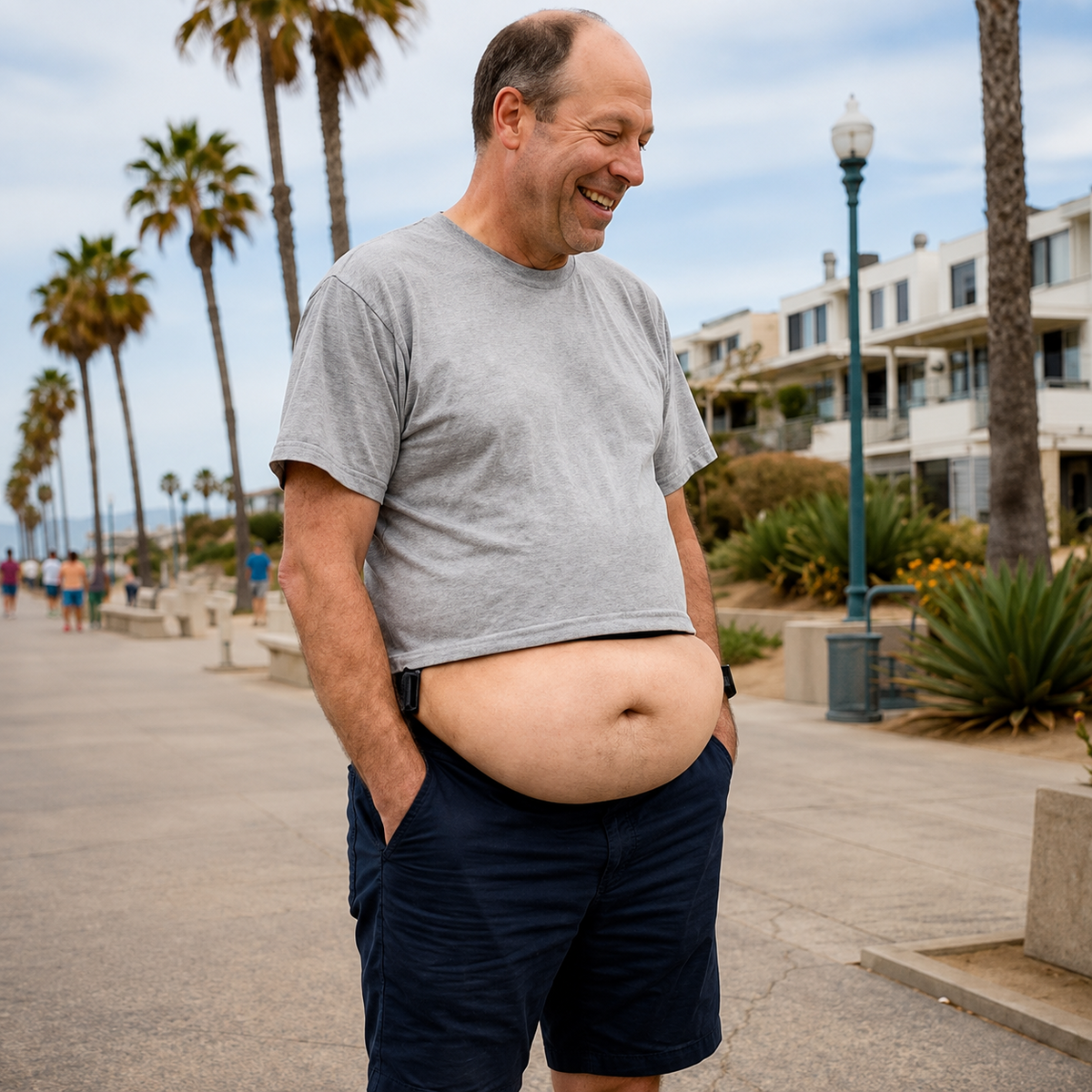 GutGag™ Funny Beer Belly Waist Bag