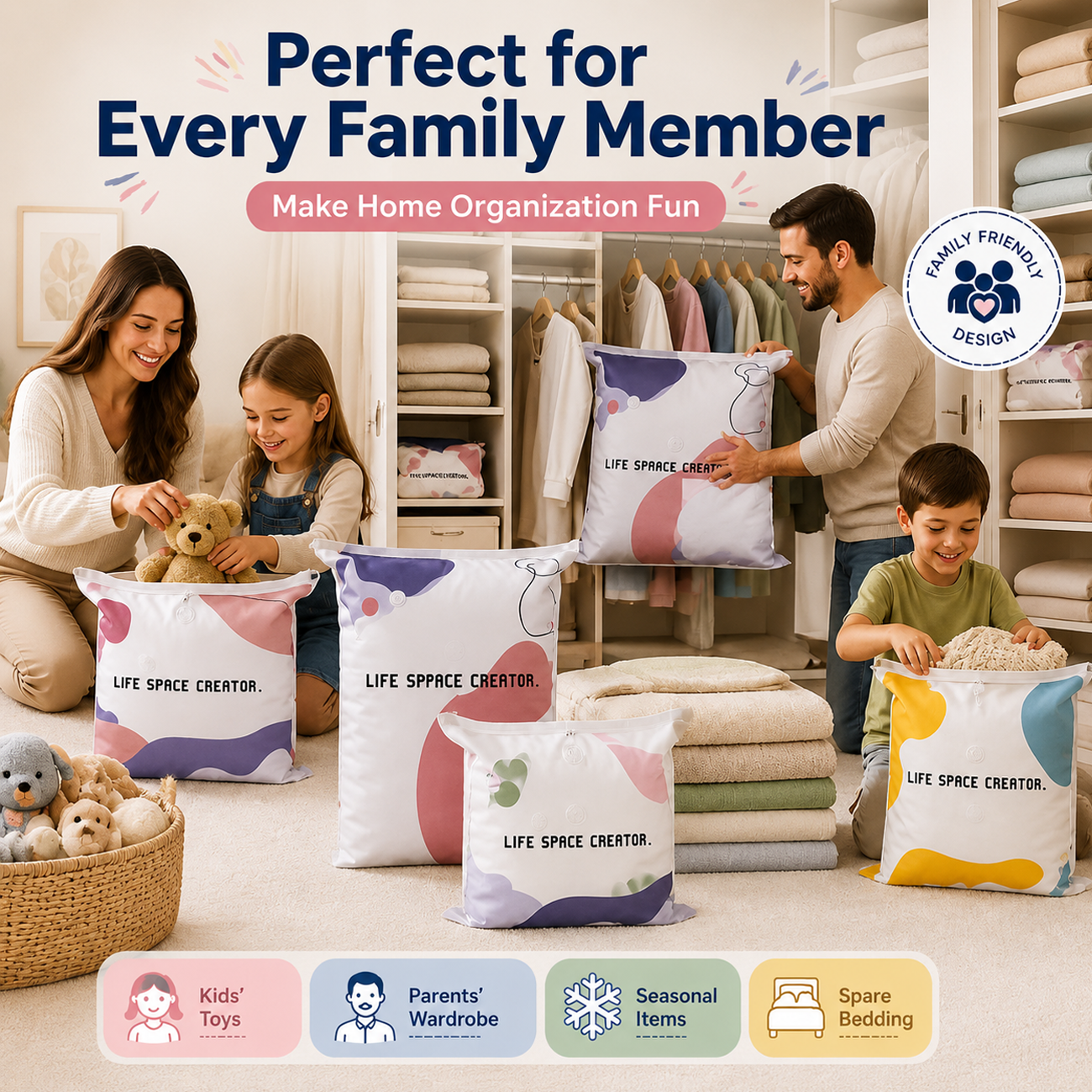 🔥 Last Day 60% Off 🧳No‑Pump Vacuum Storage Bags 🗄️ Free Up 80% More Space in Seconds