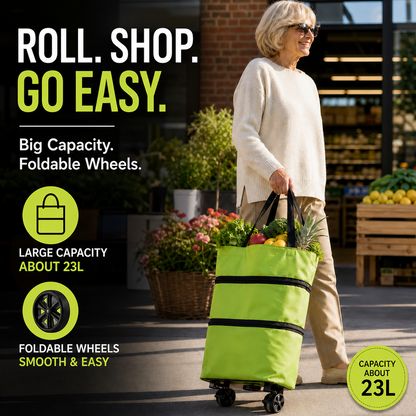 2-in-1 Foldable Shopping Bag