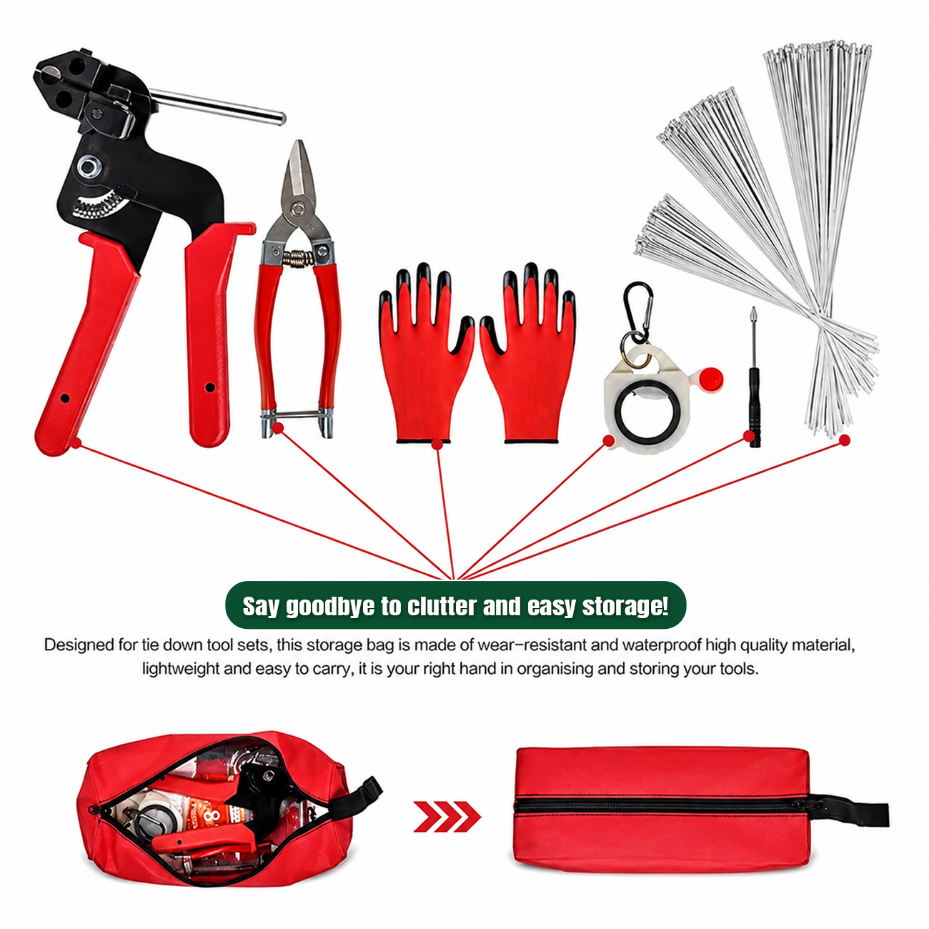 ZipForge™ Stainless Zip Tie Tool