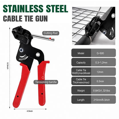 ZipForge™ Stainless Zip Tie Tool
