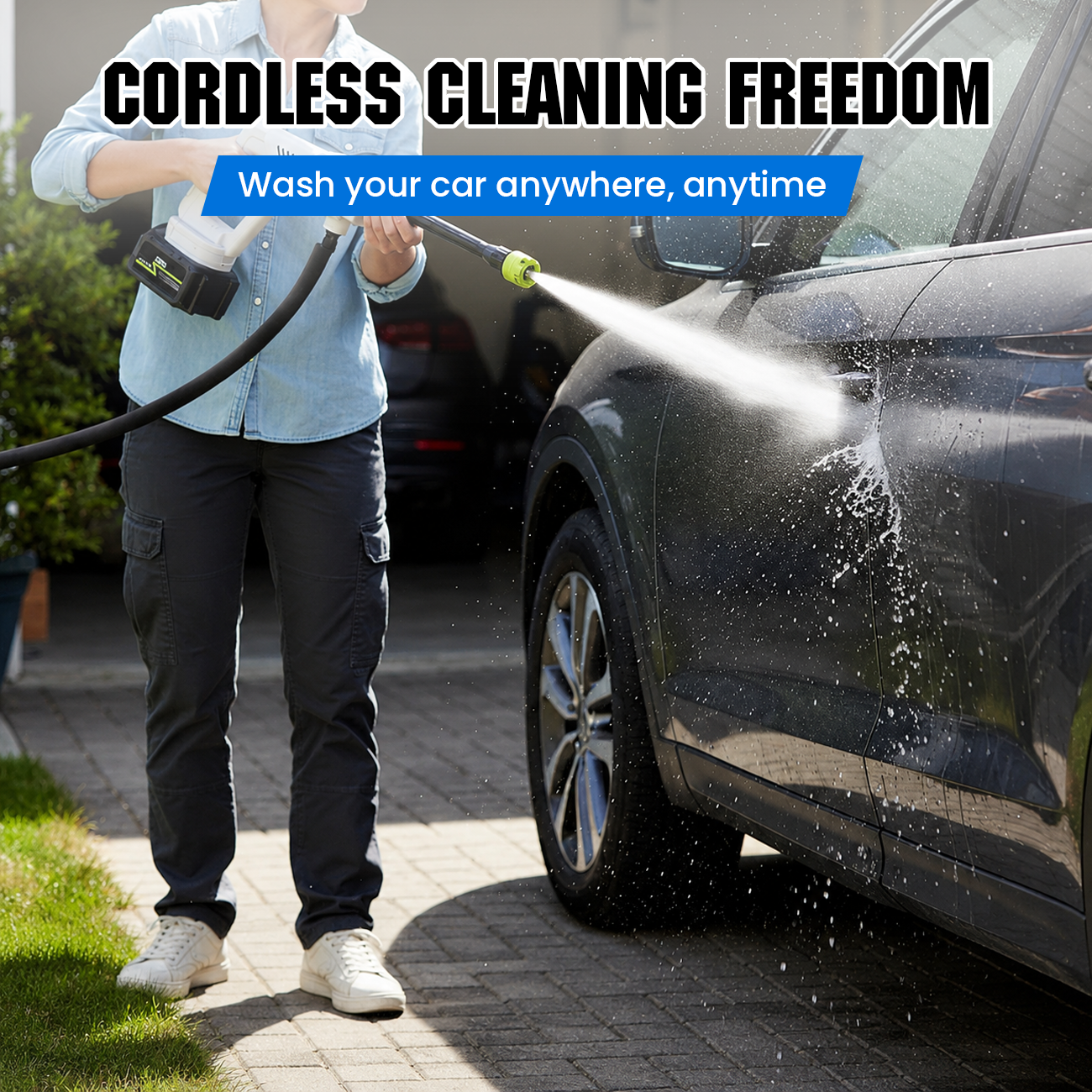 Aquenix™ Cordless Pressure Washer