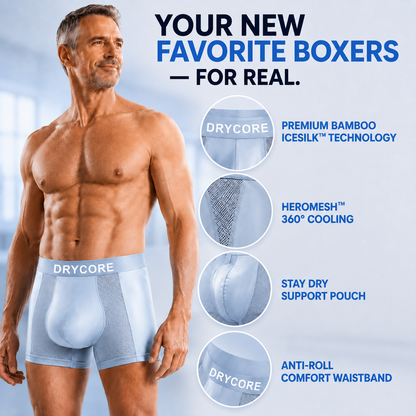 DryCore™ 4-Layer LeakGuard Bamboo Boxers