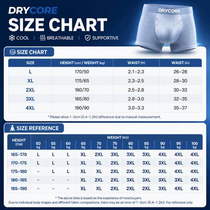 DryCore™ 4-Layer LeakGuard Bamboo Boxers