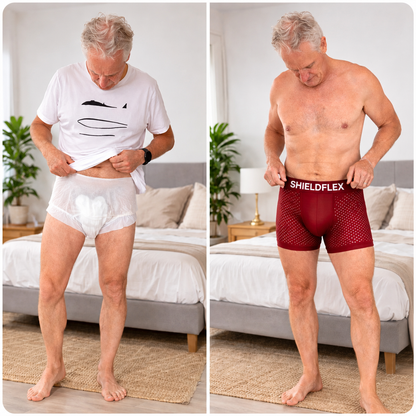 ShieldFlex™ Leak-Lock Bamboo Briefs