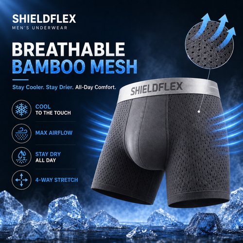ShieldFlex™ Ultimate Leak-Lock Bamboo Briefs