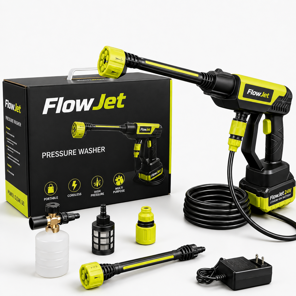 FlowJet Pro™ Cordless Foam Washer