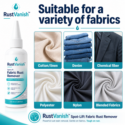 RustVanish™ Spot-Lift Fabric Rust Remover
