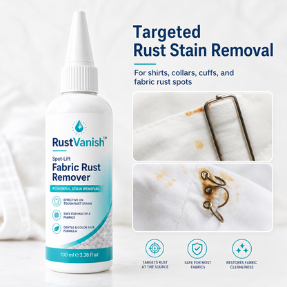 RustVanish™ Spot-Lift Fabric Rust Remover