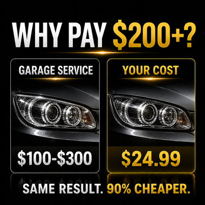 LAST DAY SALE 50% OFF🔥Professional Headlight Restoration Pro Kit