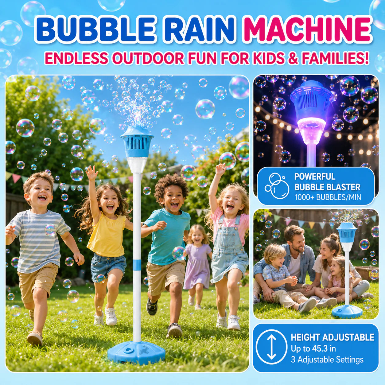 GlowBubble™ Bubble Party Stand