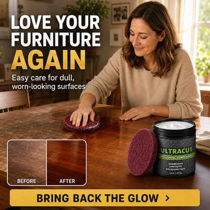 🔥 LAST DAY 60% OFF 💥 All-in-One Surface Restoration Polish with Pad 🧽 Restores Dull Surfaces Like New