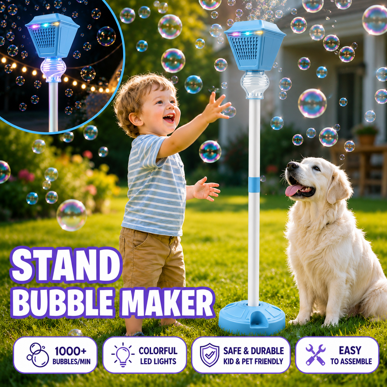 GlowBubble™ Bubble Party Stand