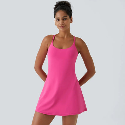 PlushFlex™ Backless Active Dress
