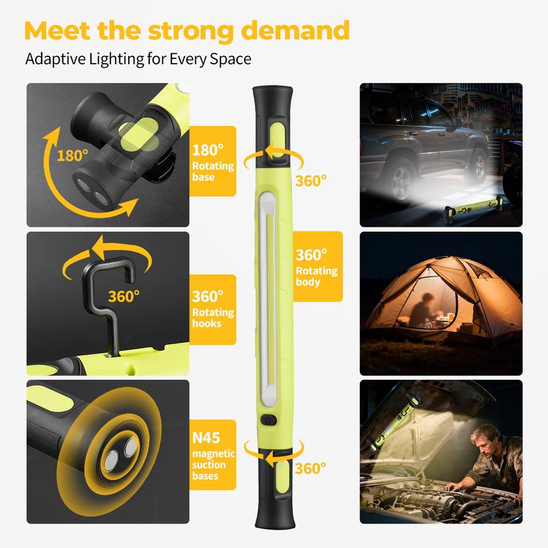 Magnetic Rechargable LED Work Light