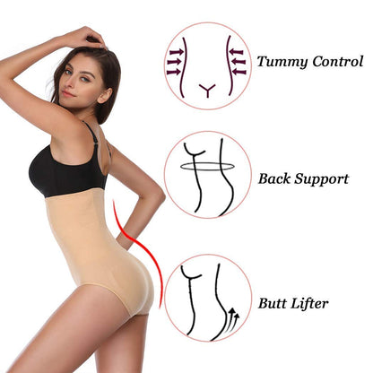 High Waist Tummy Control Shapewear Panties