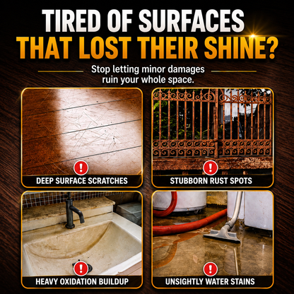 🔥 LAST DAY 60% OFF 💥 All-in-One Surface Restoration Polish with Pad 🧽 Restores Dull Surfaces Like New