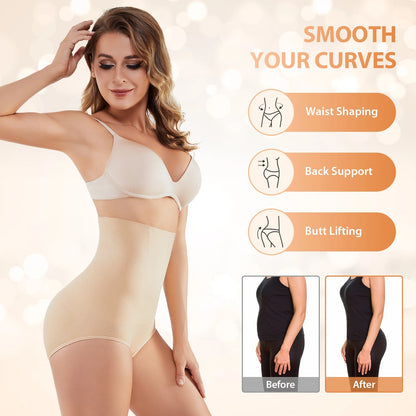 High Waist Tummy Control Shapewear Panties