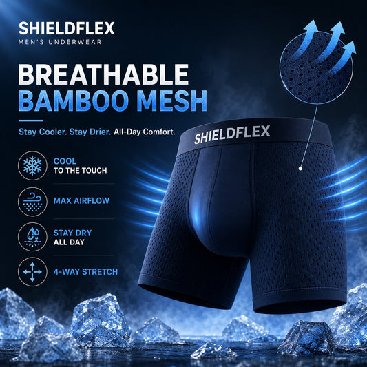 ShieldFlex™ Leak-Lock Bamboo Briefs