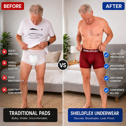 ShieldFlex™ 360° Dry-Lock Boxer Briefs