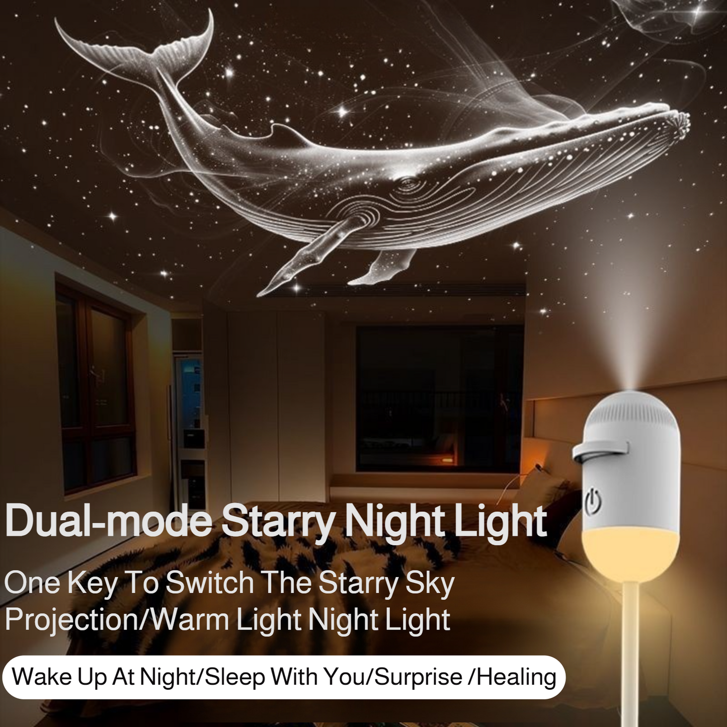 Mini Galaxy Star Projector