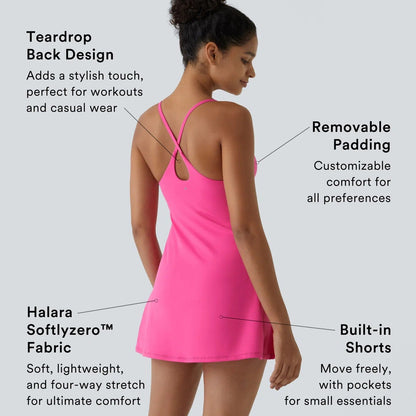 PlushFlex™ Backless Active Dress