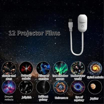 Mini Galaxy Star Projector