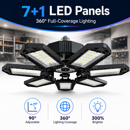 360° Foldable Garage Light