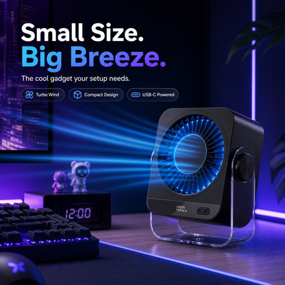 Portable Electric Table Fan