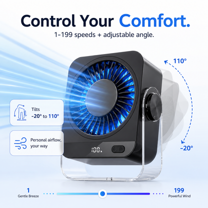 Portable Electric Table Fan