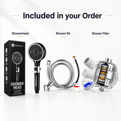 SilkRevive™ Filtered Pressure Shower Head