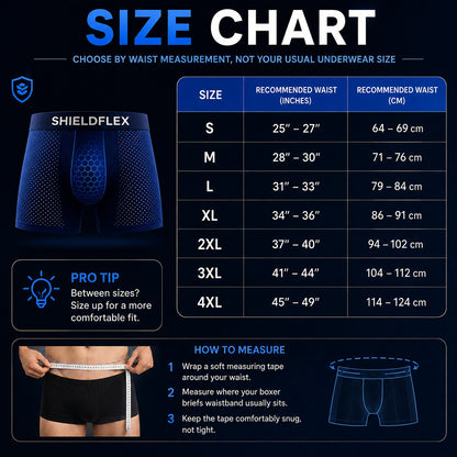 ShieldFlex™ Leak-Lock Bamboo Briefs