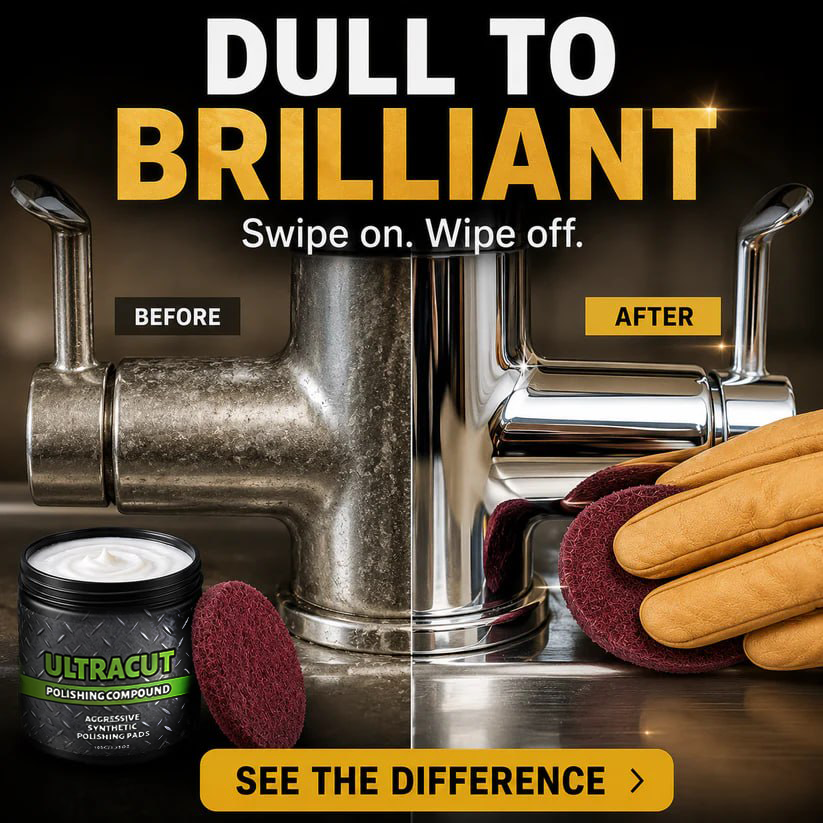 🔥 LAST DAY 60% OFF 💥 All-in-One Surface Restoration Polish with Pad 🧽 Restores Dull Surfaces Like New